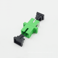 Plastic sc apc SM SX fiber optic adapter